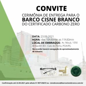 Leia mais sobre o artigo Barco Escola Cisne Branco, uma viagem no tempo com Carbono Zero