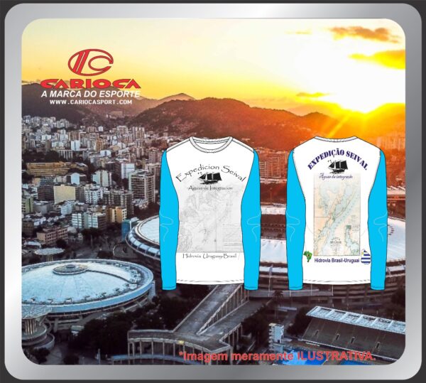 Uniforme de tripulante da Expedição Seival